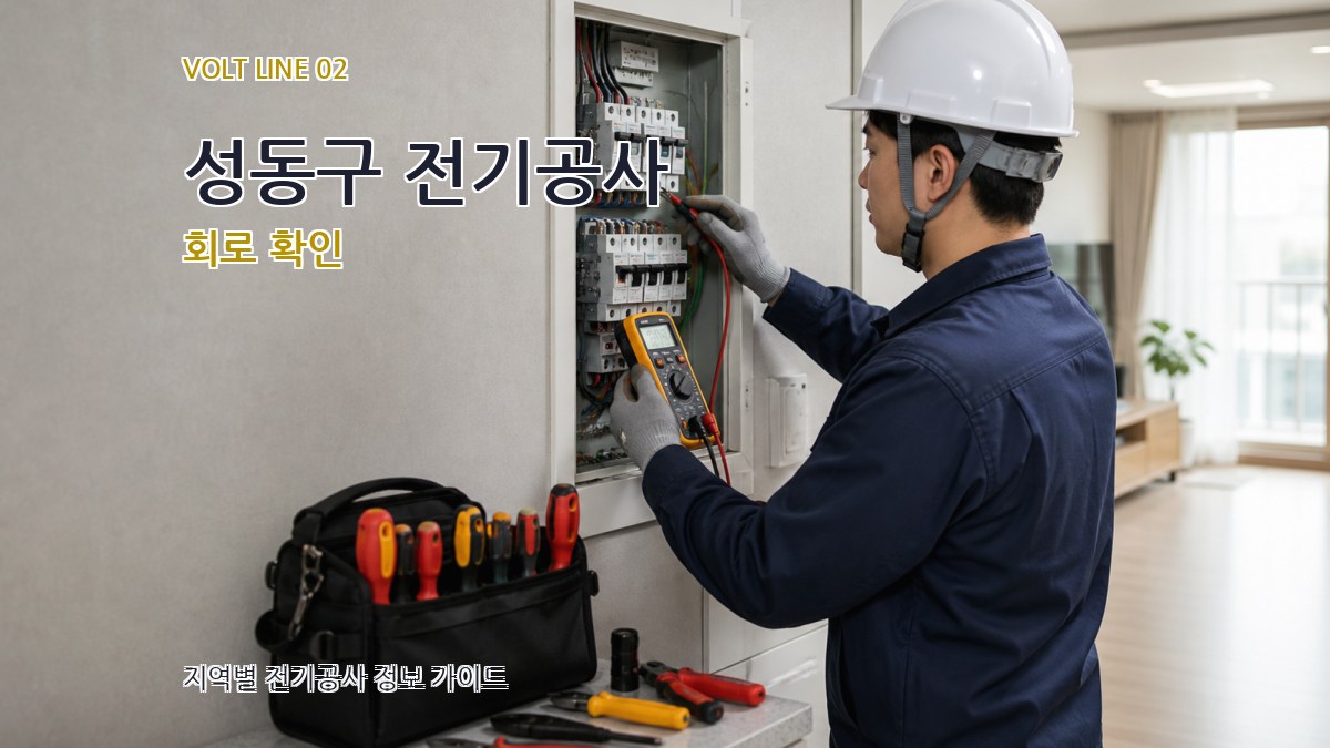 성동구 전기공사 회로 확인