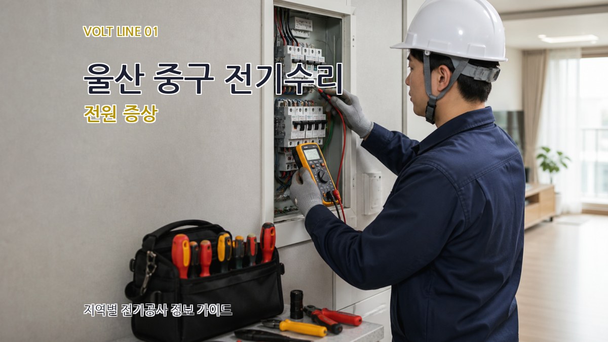 울산 중구 전기수리