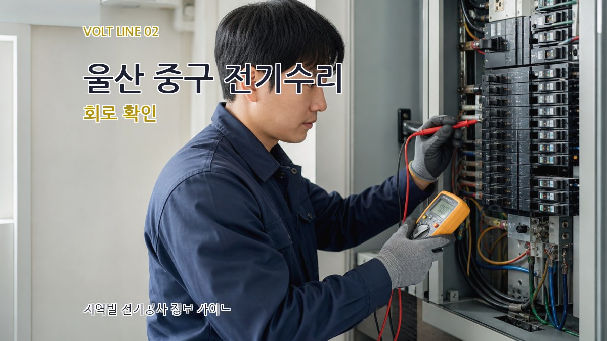 울산 중구 전기수리 회로 확인