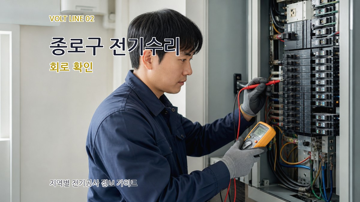 종로구 전기수리 회로 확인