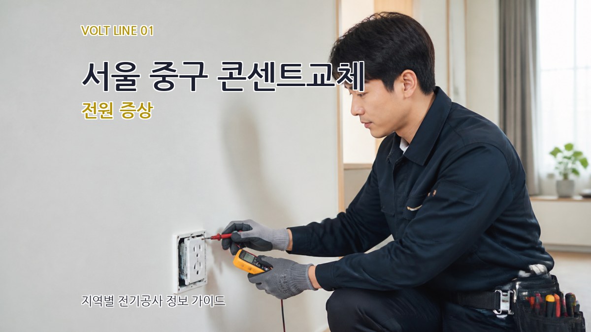 서울 중구 콘센트교체