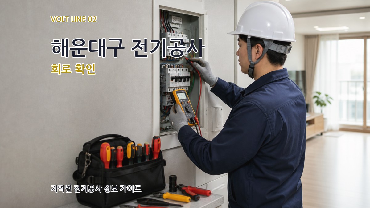 해운대구 전기공사 회로 확인