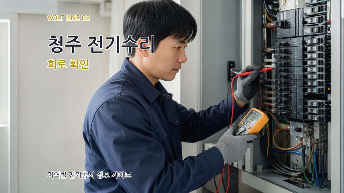 청주 전기수리 회로 확인
