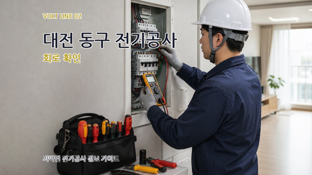 대전 동구 전기공사 회로 확인