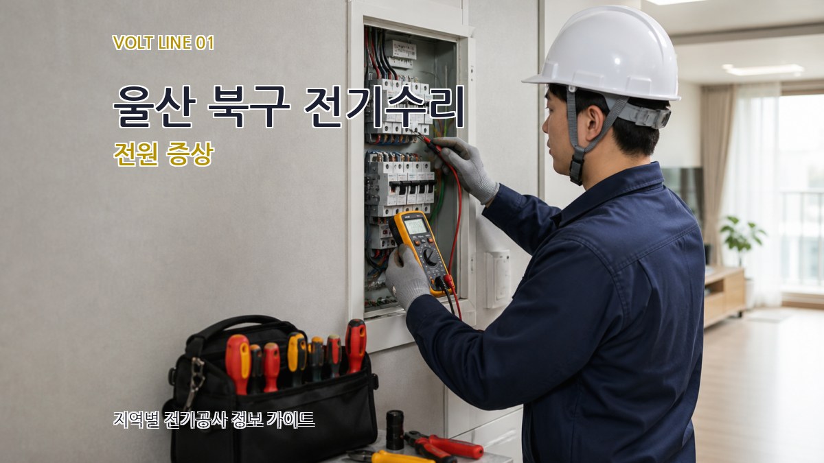 울산 북구 전기수리