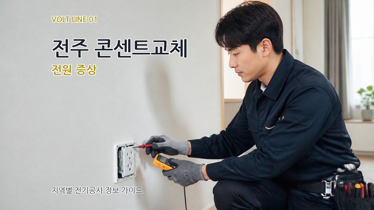 전주 콘센트교체