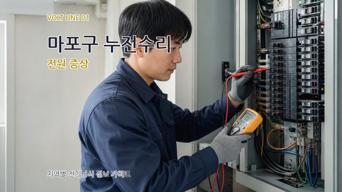 마포구 누전수리