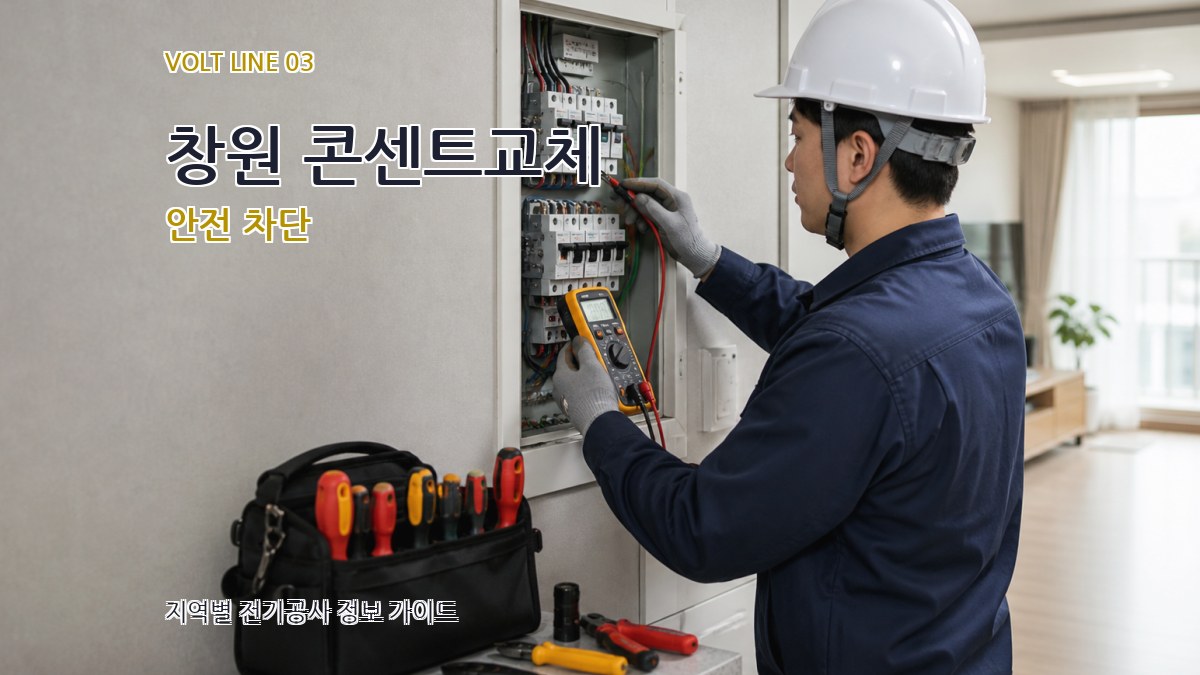 창원 콘센트교체 안전 차단