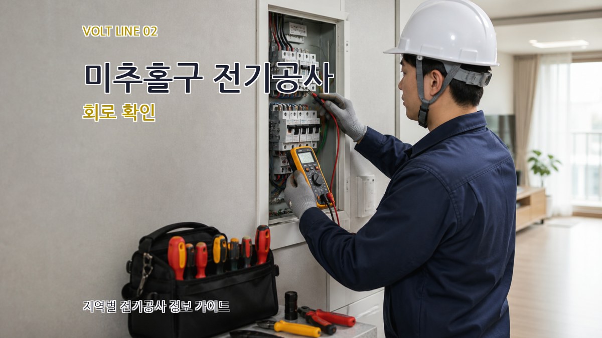 미추홀구 전기공사 회로 확인
