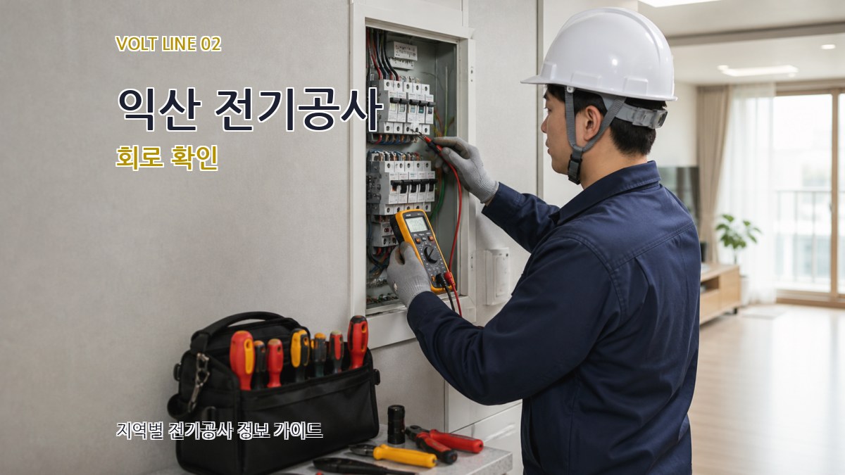 익산 전기공사 회로 확인