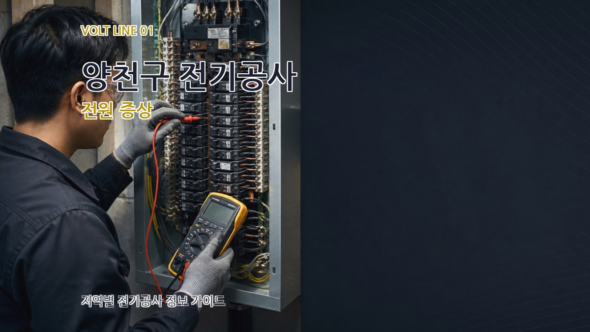 양천구 전기공사