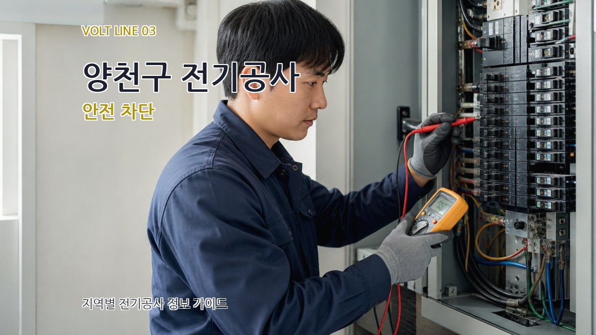 양천구 전기공사 안전 차단