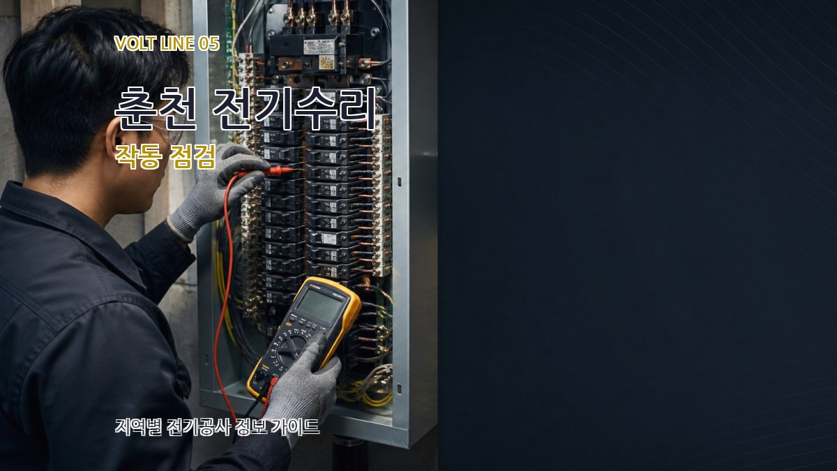 춘천 전기수리 작동 점검
