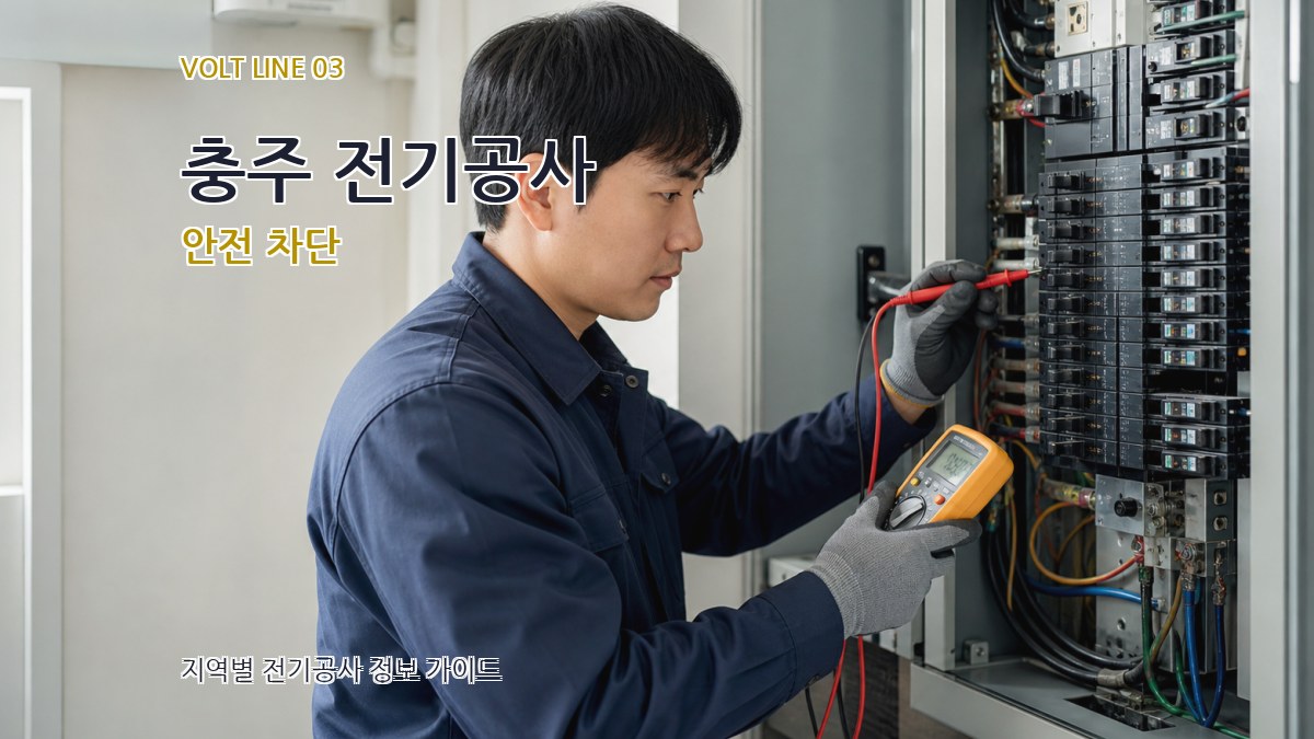 충주 전기공사 안전 차단