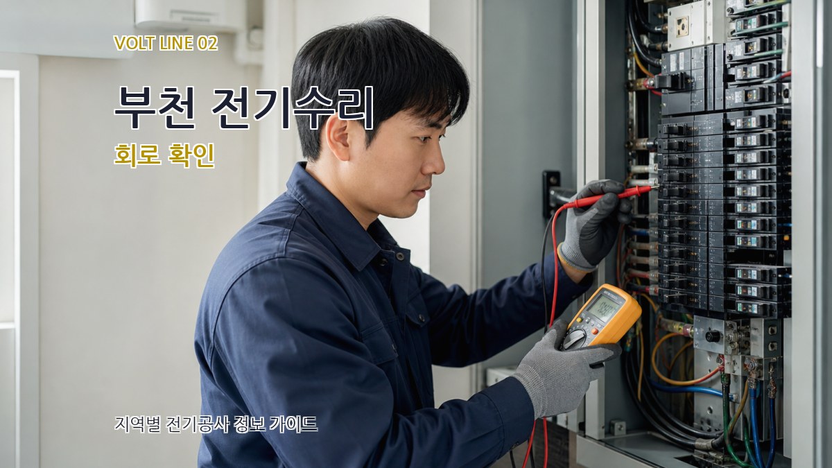 부천 전기수리 회로 확인