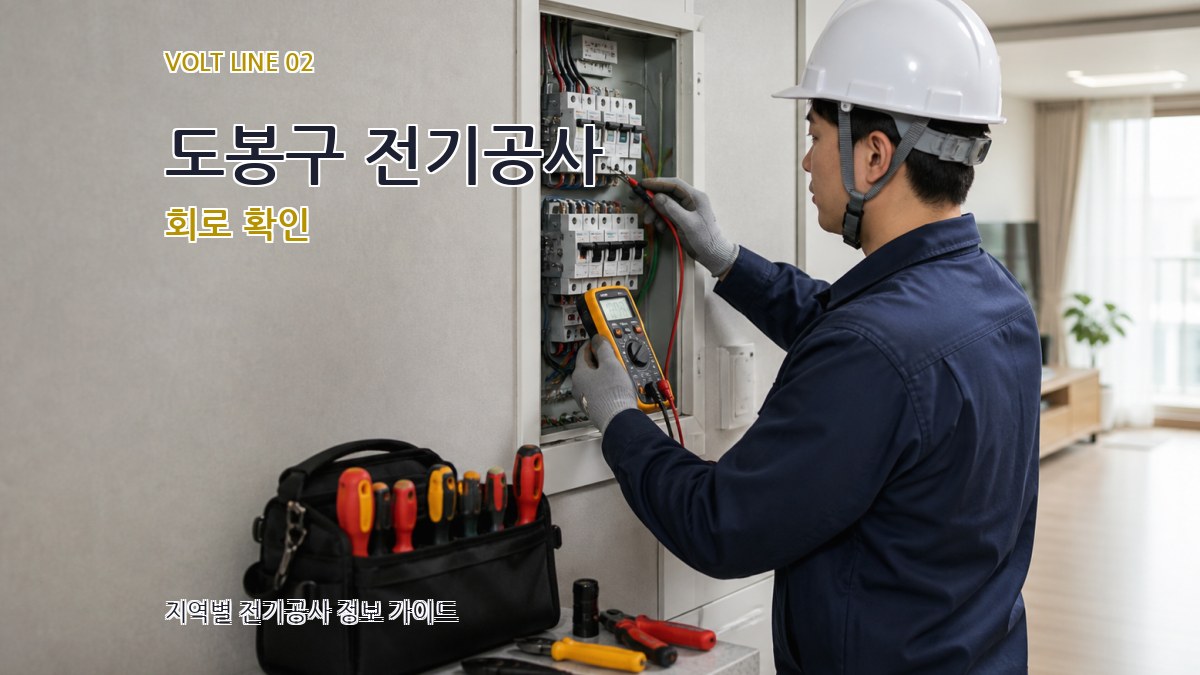 도봉구 전기공사 회로 확인