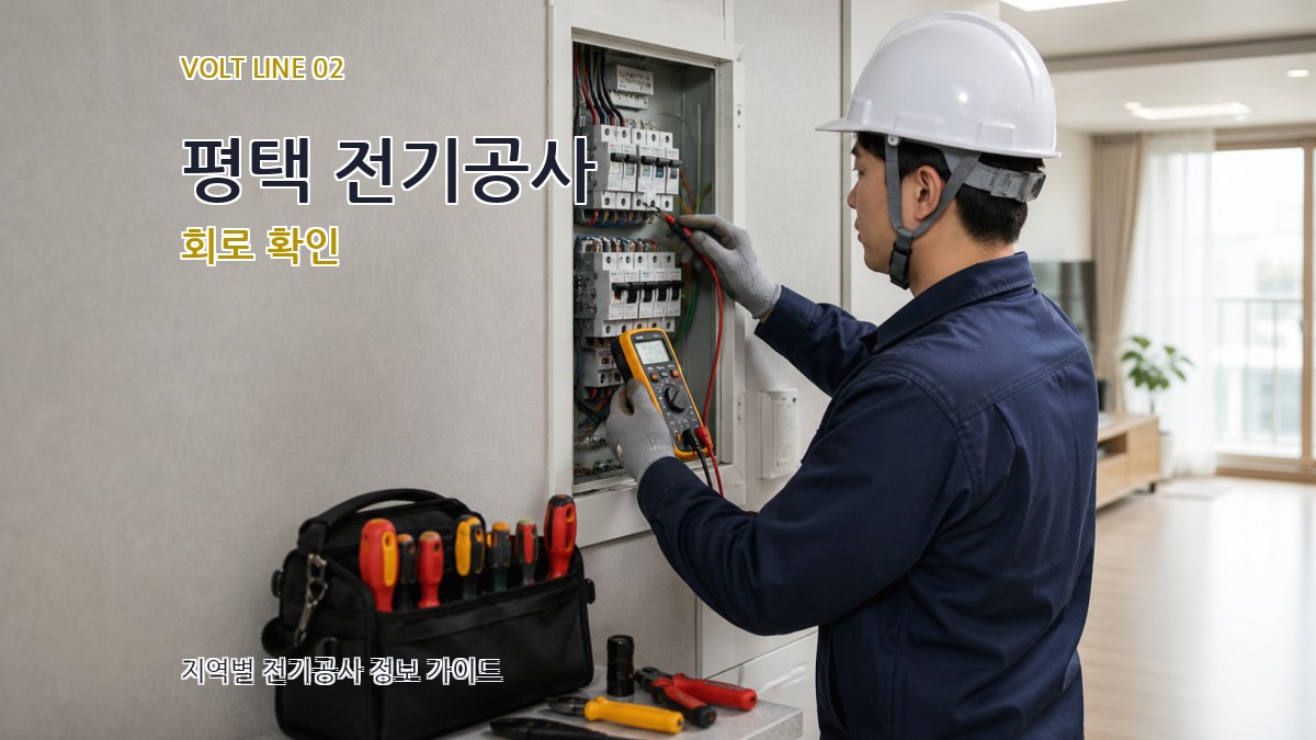 평택 전기공사 회로 확인