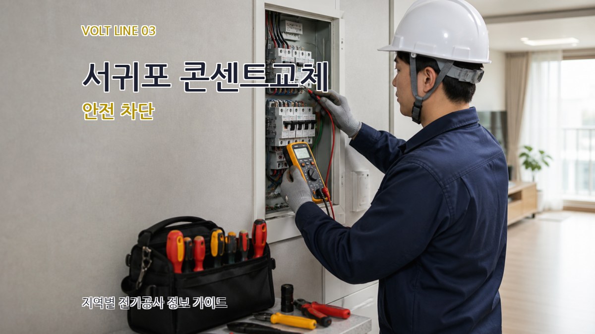 서귀포 콘센트교체 안전 차단
