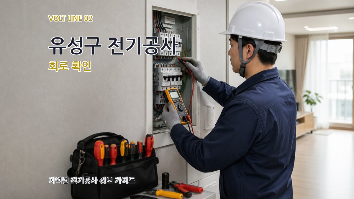유성구 전기공사 회로 확인
