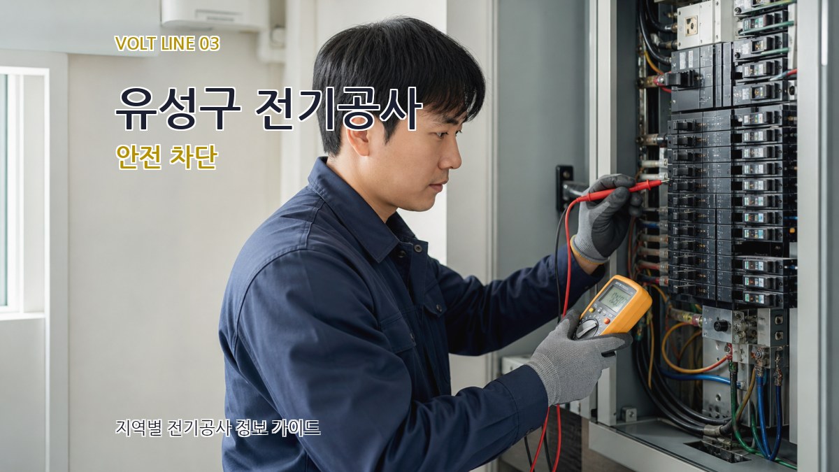 유성구 전기공사 안전 차단