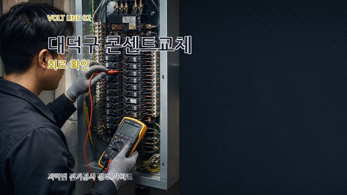 대덕구 콘센트교체 회로 확인