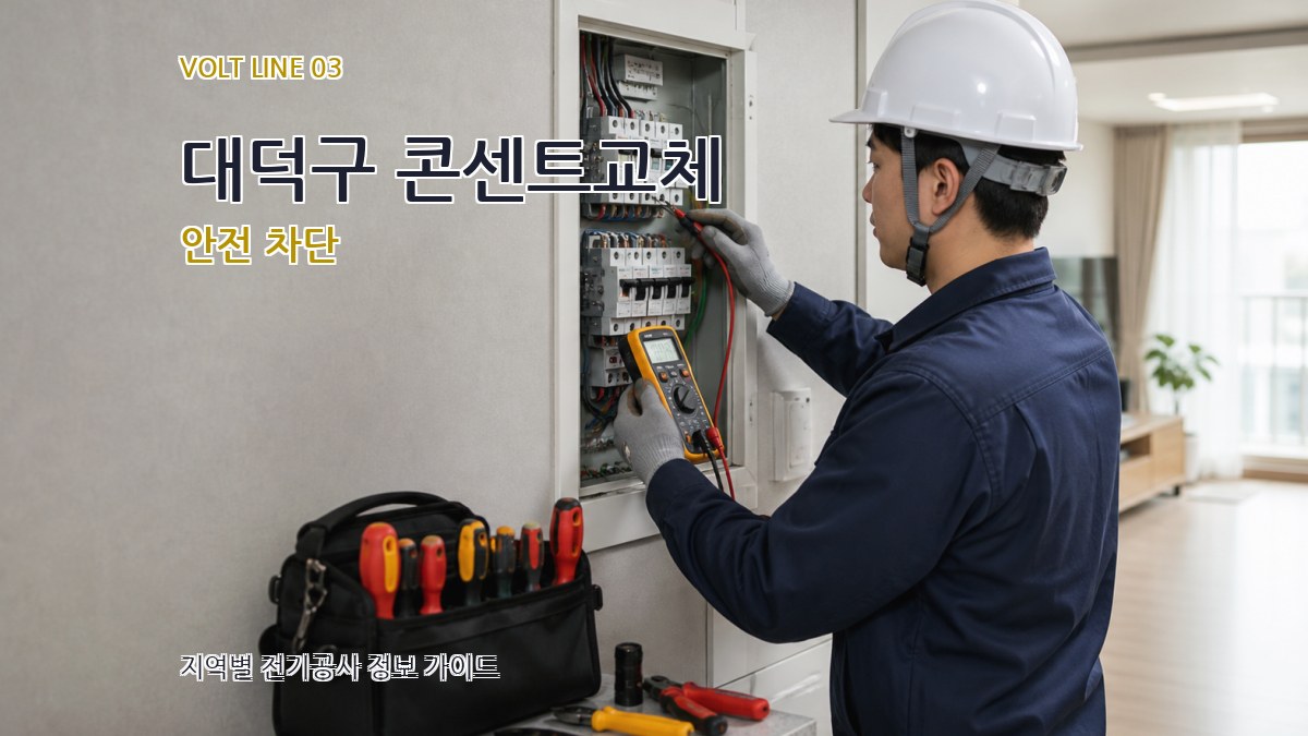 대덕구 콘센트교체 안전 차단