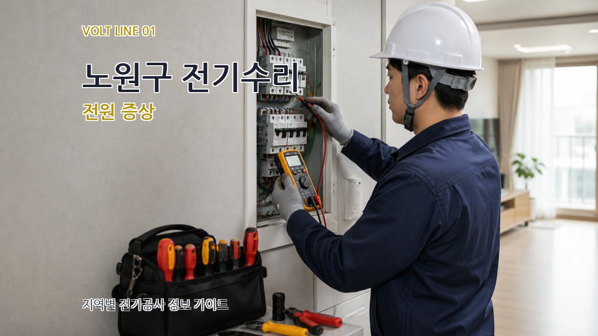 노원구 전기수리 전원 증상