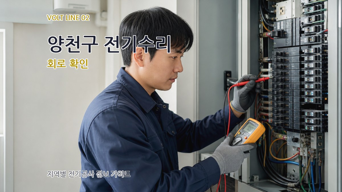 양천구 전기수리 회로 확인