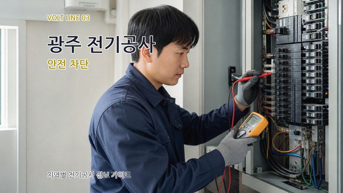 광주 전기공사 안전 차단