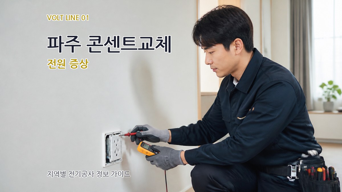 파주 콘센트교체