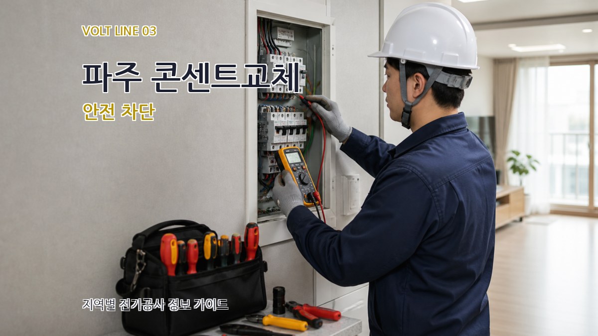 파주 콘센트교체 안전 차단