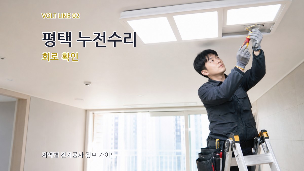 평택 누전수리 회로 확인