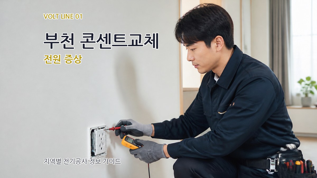 부천 콘센트교체