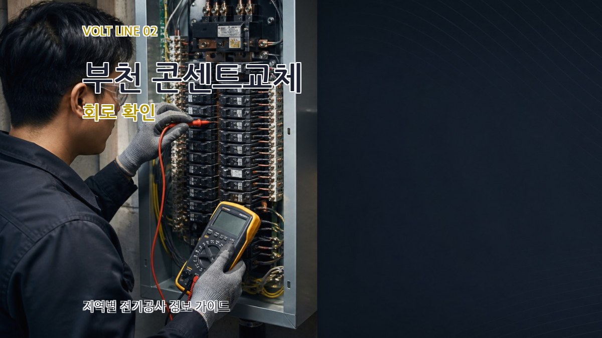 부천 콘센트교체 회로 확인