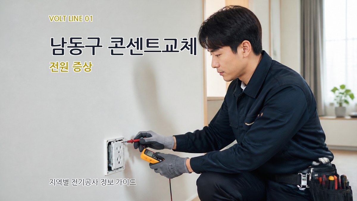 남동구 콘센트교체