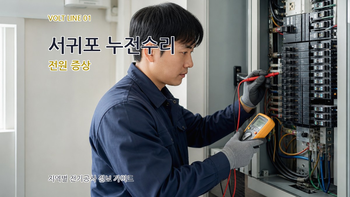 서귀포 누전수리 전원 증상