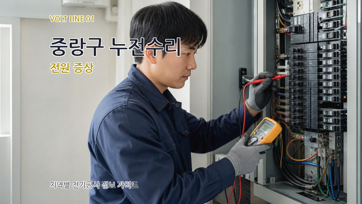 중랑구 누전수리 전원 증상