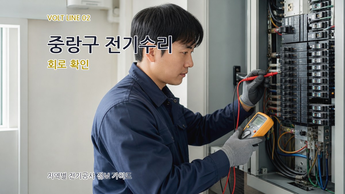 중랑구 전기수리 회로 확인