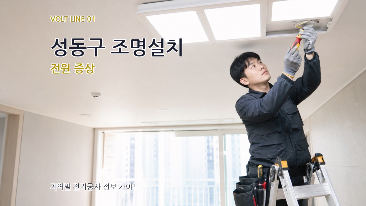 성동구 조명설치