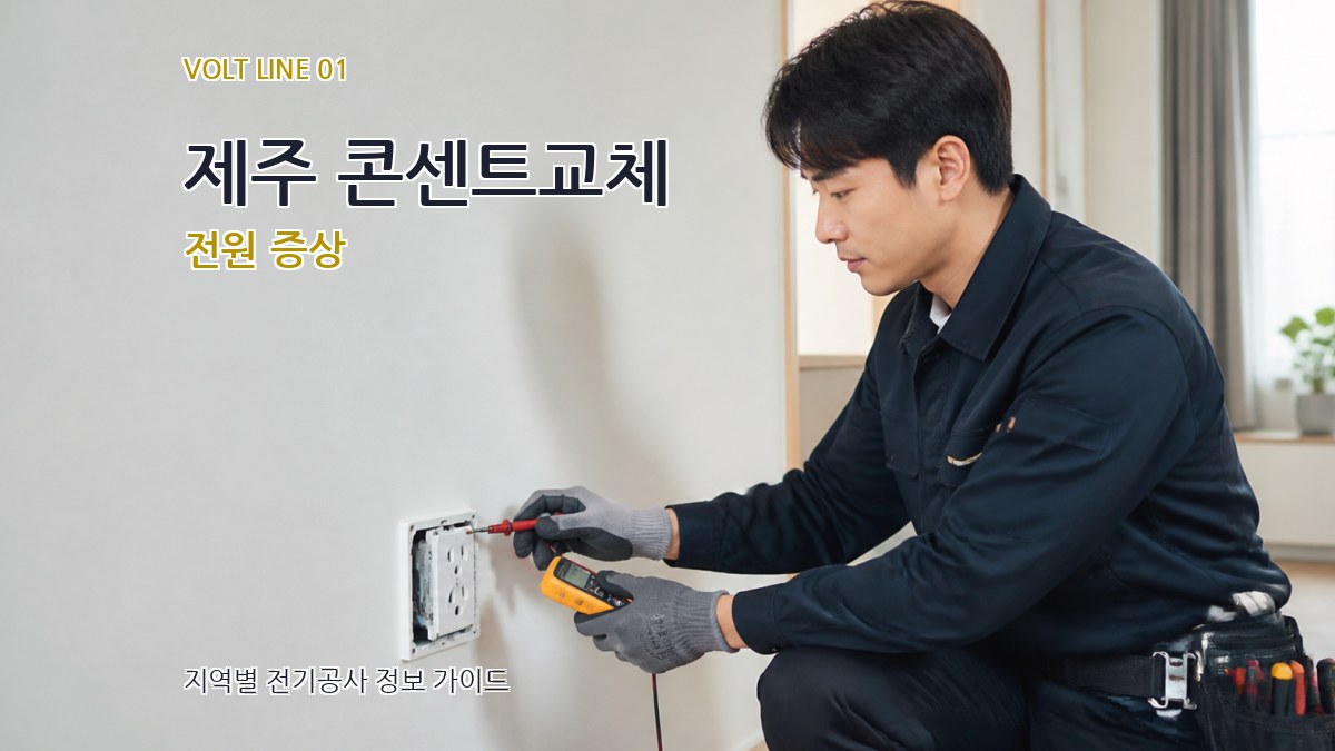 제주 콘센트교체