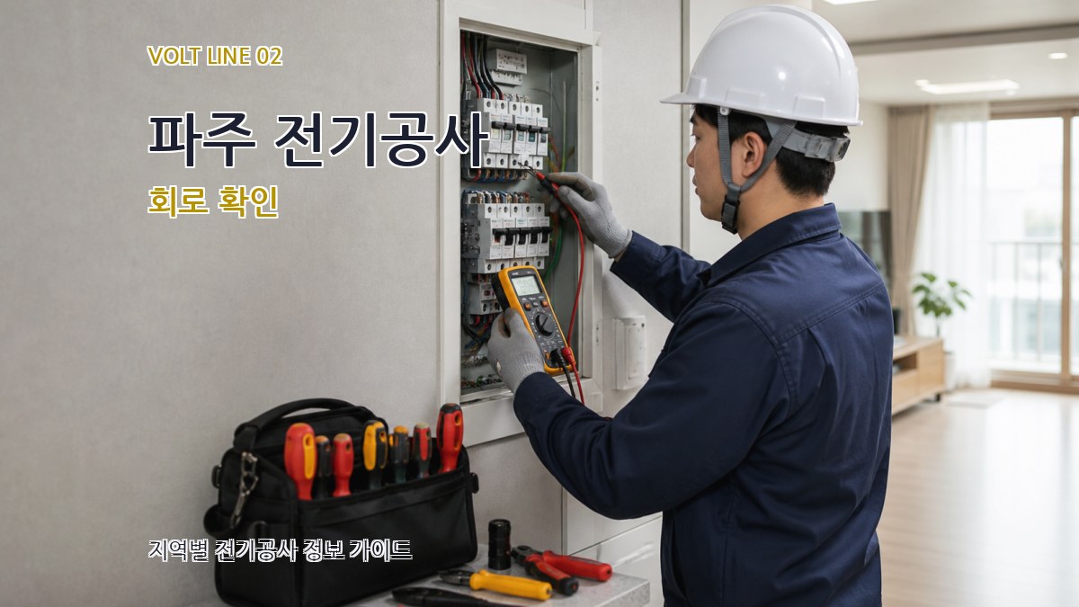 파주 전기공사 회로 확인