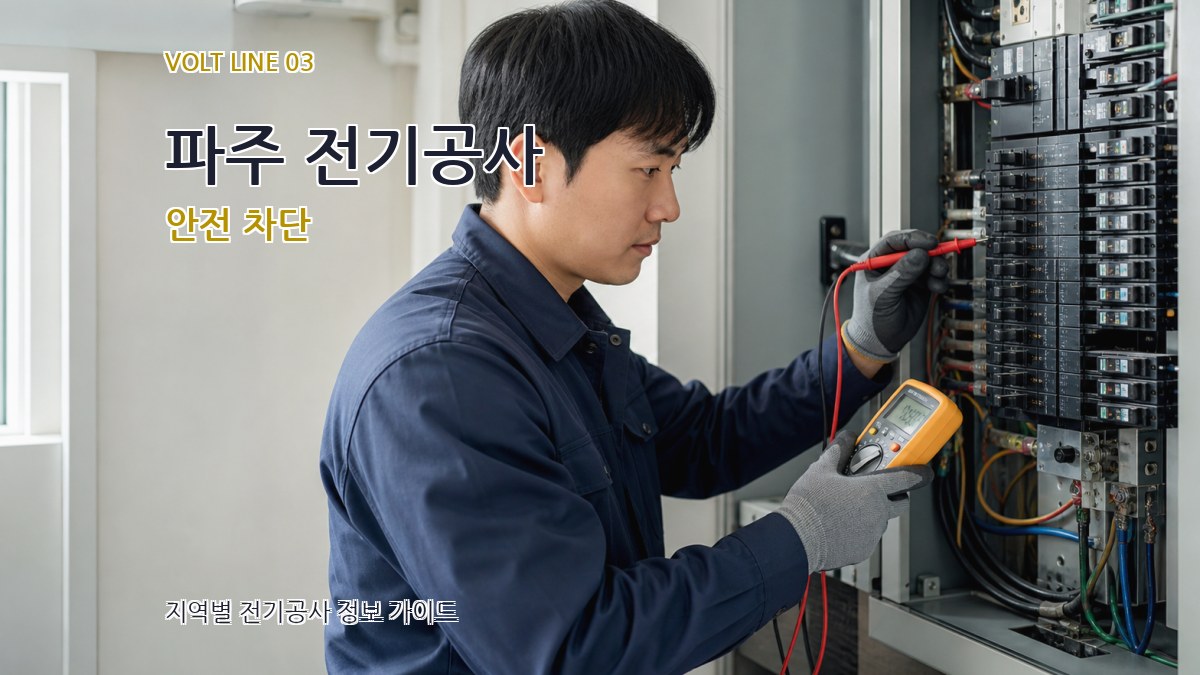 파주 전기공사 안전 차단