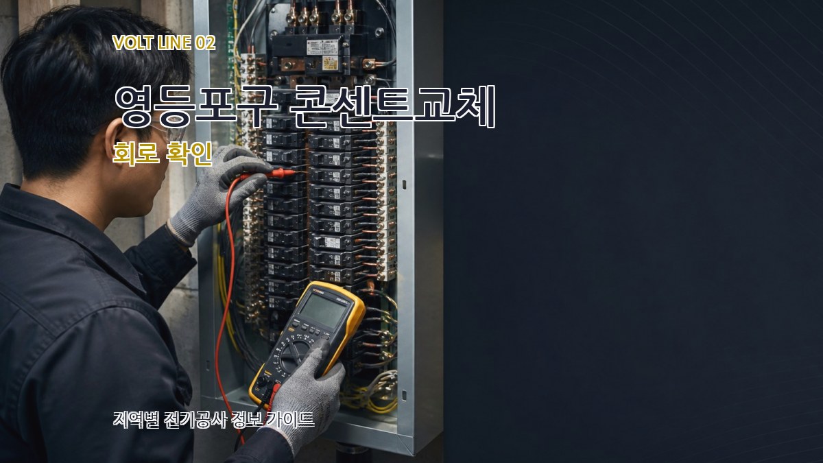 영등포구 콘센트교체 회로 확인