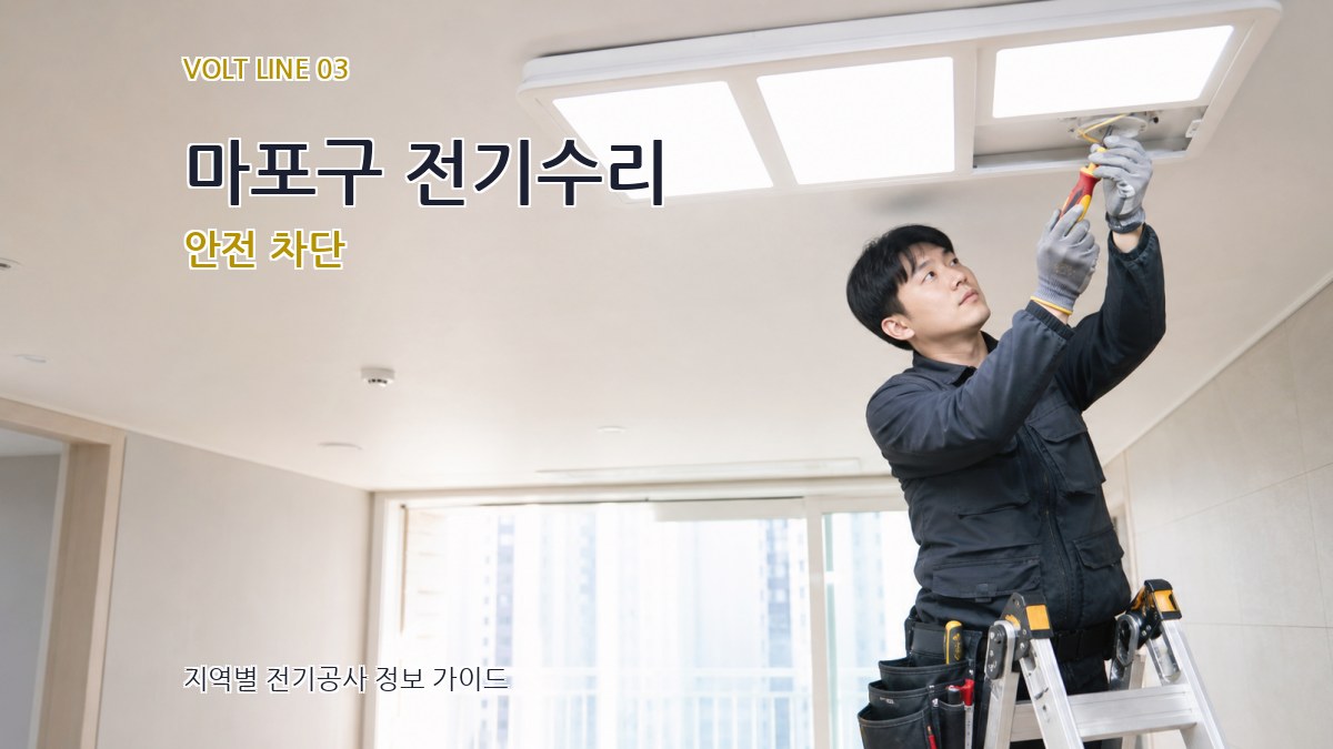 마포구 전기수리 안전 차단