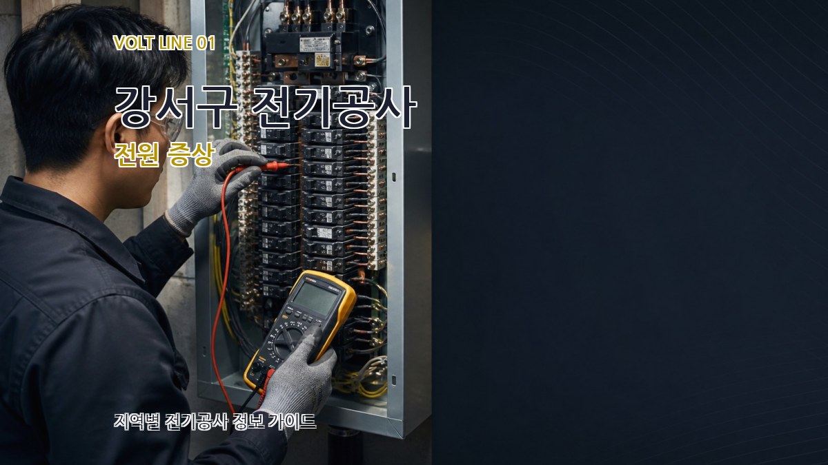 강서구 전기공사 전원 증상