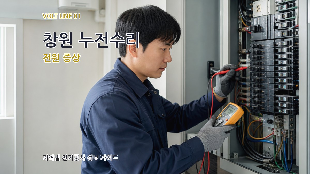 창원 누전수리 전원 증상