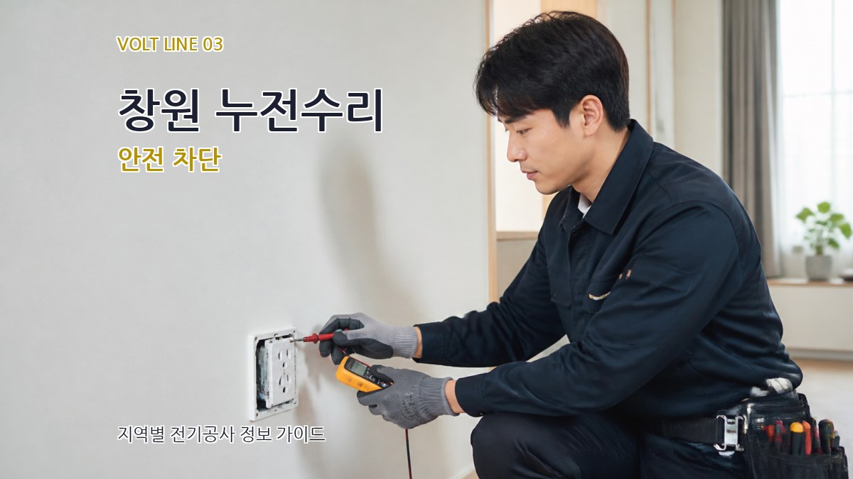 창원 누전수리 안전 차단