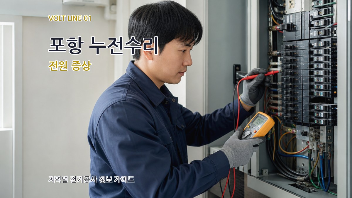 포항 누전수리 전원 증상