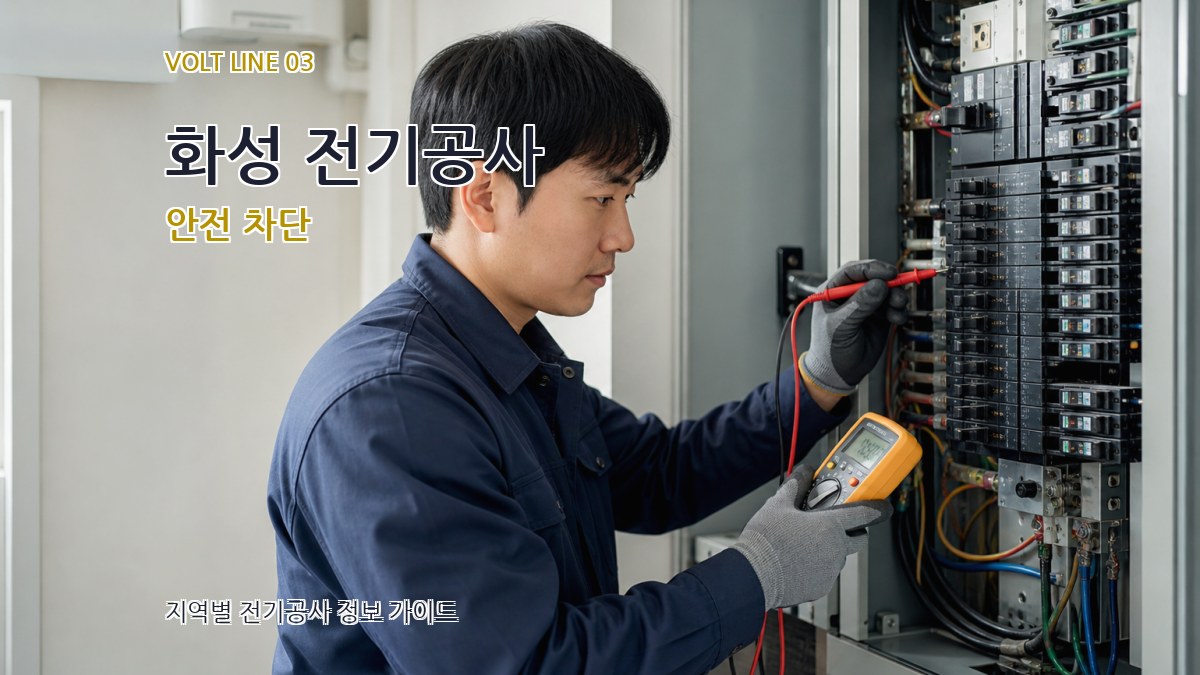 화성 전기공사 안전 차단