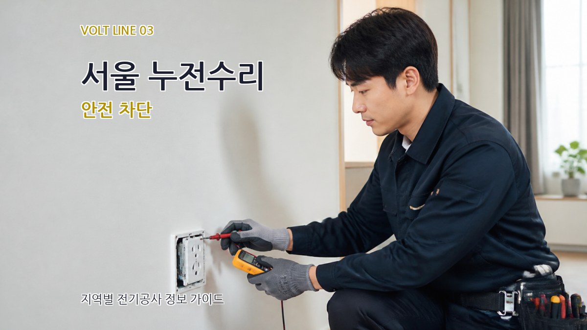서울 누전수리 안전 차단